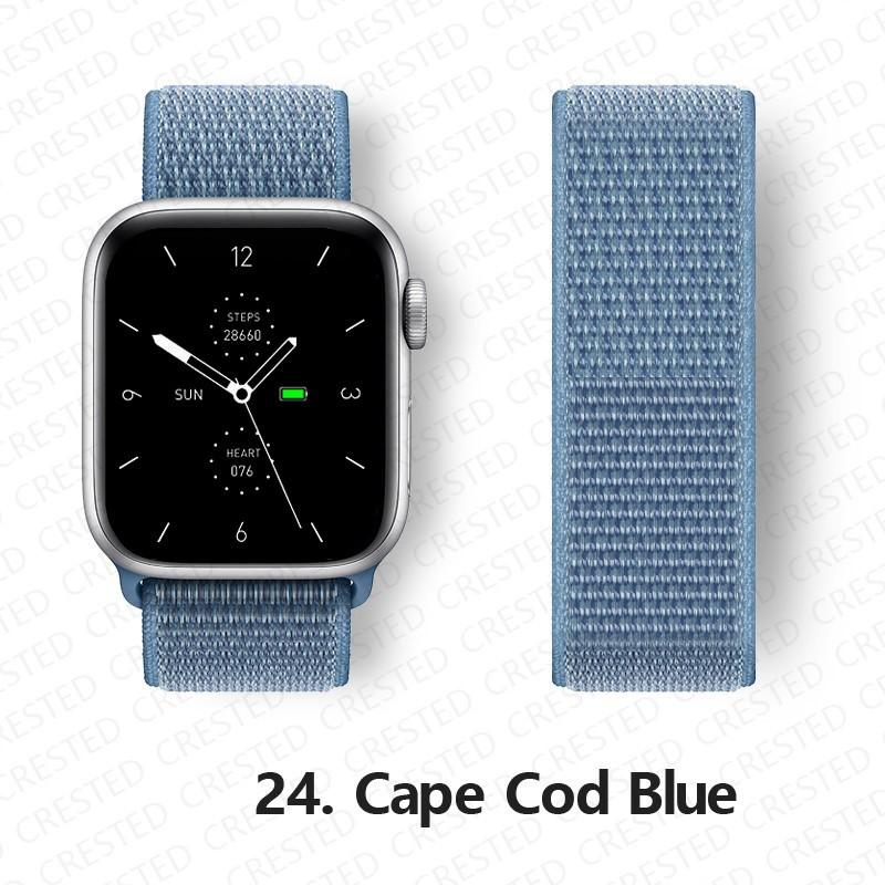 Pasek Nylonowy z Pętelką Do Pasków Apple Watch 44mm 40mm 49mm 41mm 45mm 46mm paski Bransoleta iWatch Seria 7 6 5 se 8 9 ultra 2 3 10 11