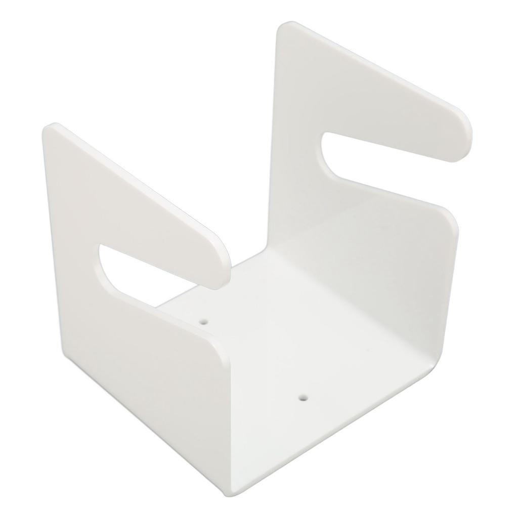 Skateboard Wall Mount Acrylic Display Storage Holder Hanger Home Decoration for Indoor White