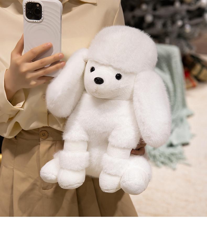 Grenzüberschreitende Pudel Plüschhund Puppe - Valentins- & Geburtstagsgeschenk