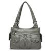 2023 Patchwork PU Crossbody Shoulder Bag for Women - European and American Style, Large Capacity Handbag