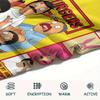 1Pc the Simpsons Print Flannel Blanket, High quality Comfortable for All Seasons, Home Decor, Warmth and Comfort, Perfect for Gifts