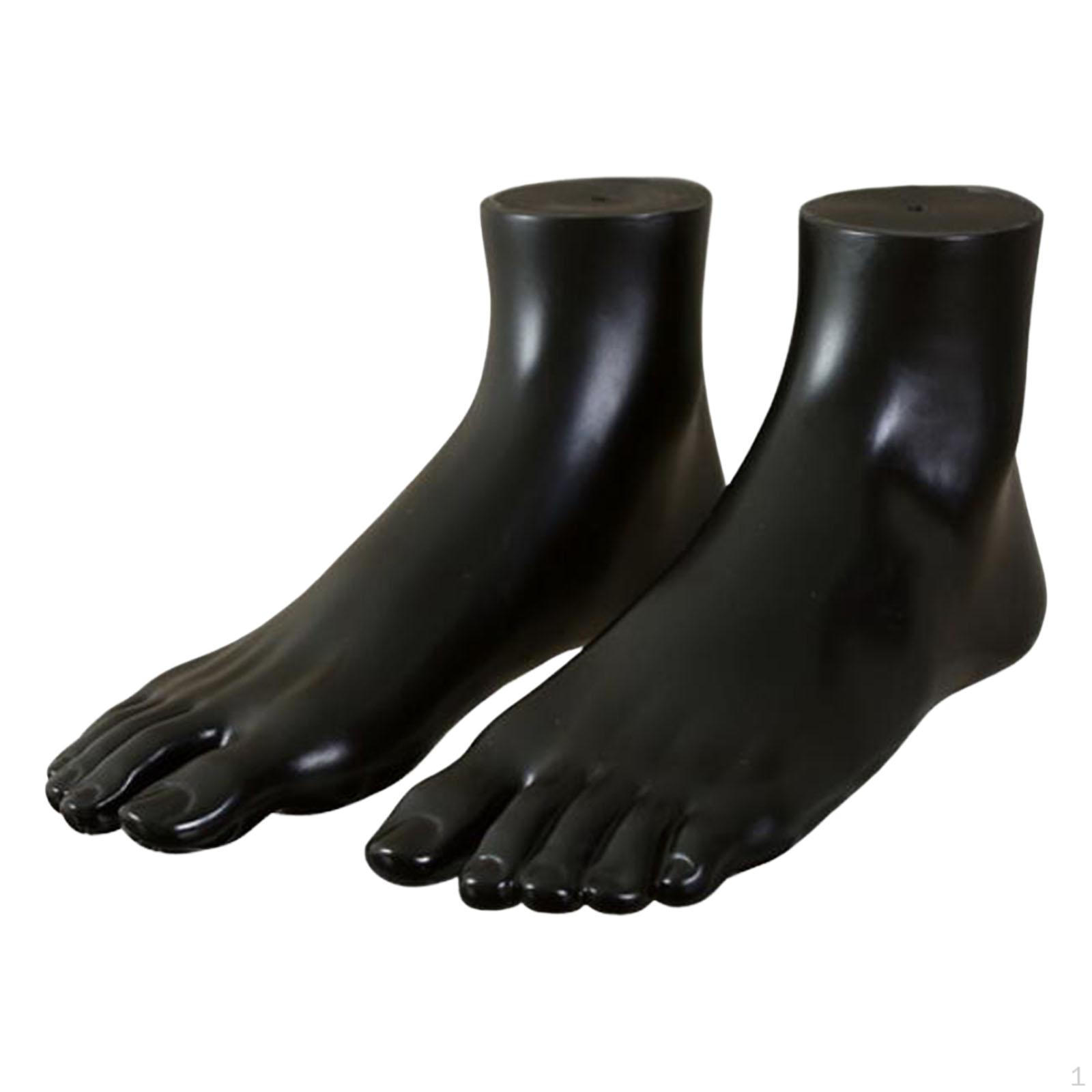 Feet Left and Right Manikin Female Foot Women Shoes Model for Short Stocking Chain Ankle Toe