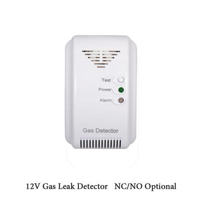Sârmă de ieșire releu 12Vcc NC/NO Senzor de gaz combustibil Securitate bucătărie CH4 Cărbune Detector de gaz natural Alarmă scurgere GPL Oprire Vlave