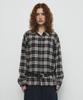 Saendeulig Overfit Check Shirt_Navy