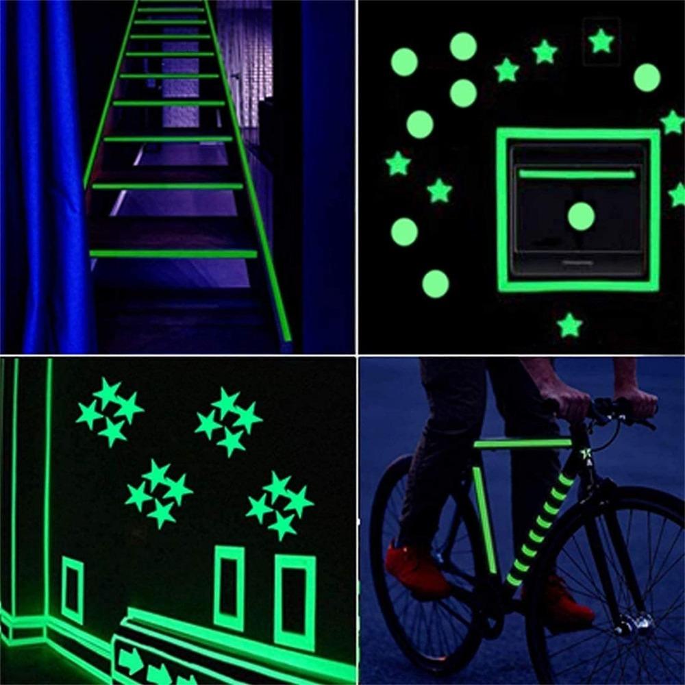 Fluorescent adhesive tape