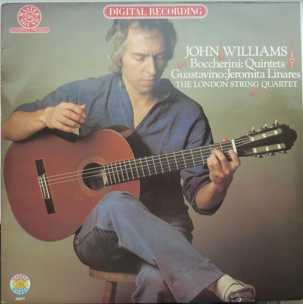 LP Record JOHN WILLIAMS (7) / LUIGI BOCCHERIN - Guitar Quintets 36671 CBS 1980 Europe Classical Used