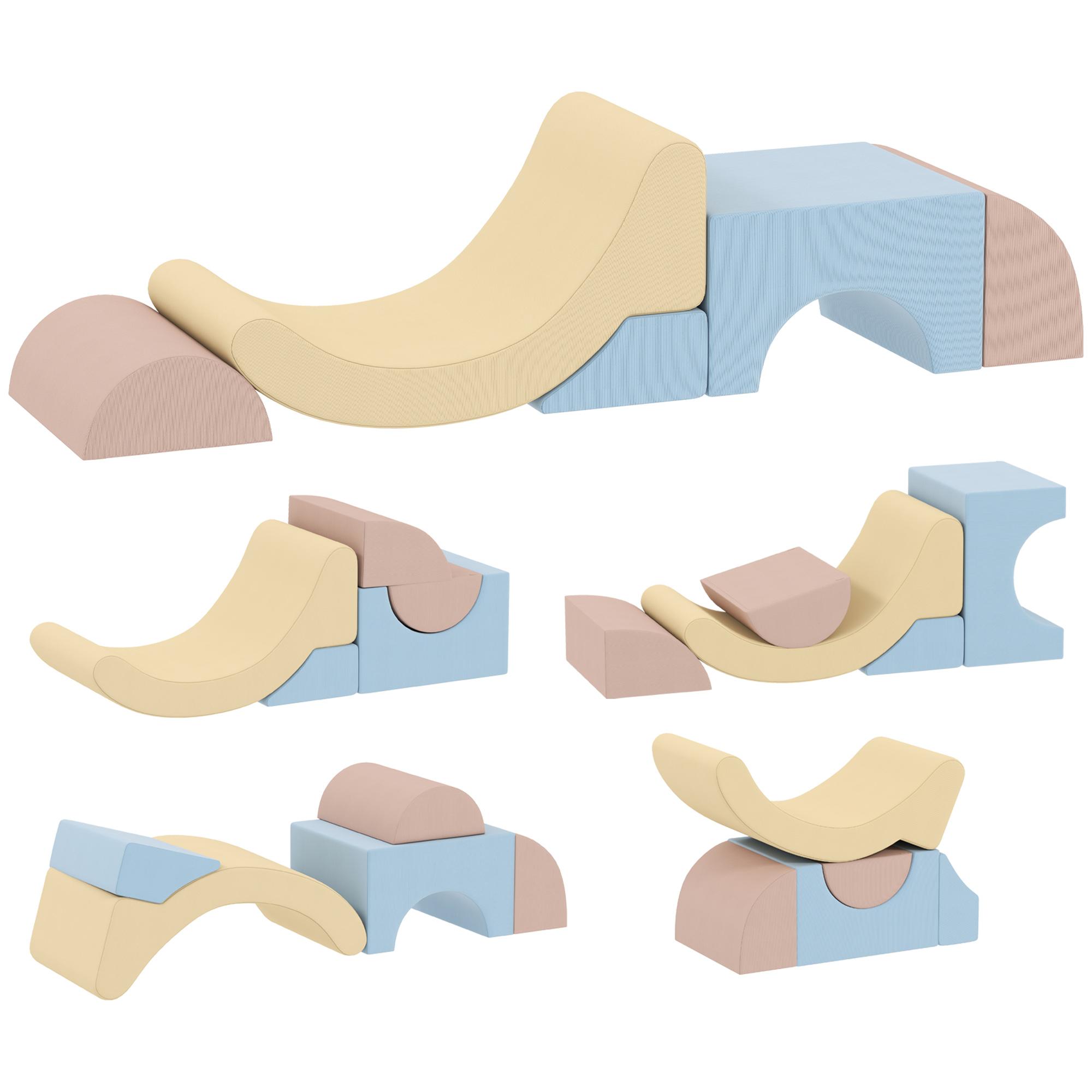 Set of 5 Foam Climbing Blocks