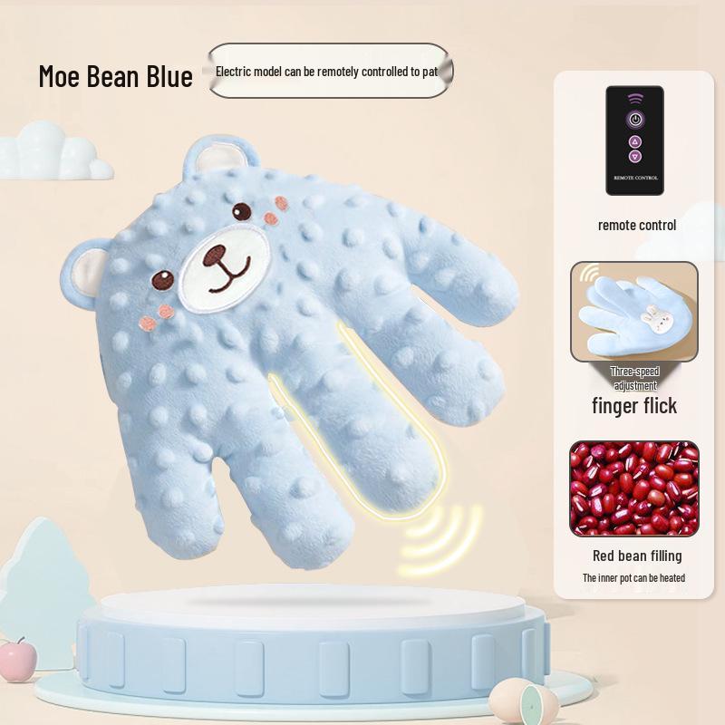 Compact Electric Soothing Doll: Edible, Anti-Startle, Calming Baby with Automatic Patting Feature