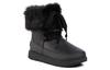 UGG Gracie Waterproof Black Leather Lace Up Boots 'Black' Women's 1105769-BLK