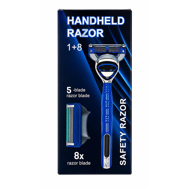 2026 New Men's Universal Five-Layer Razor Blade Head Shaver