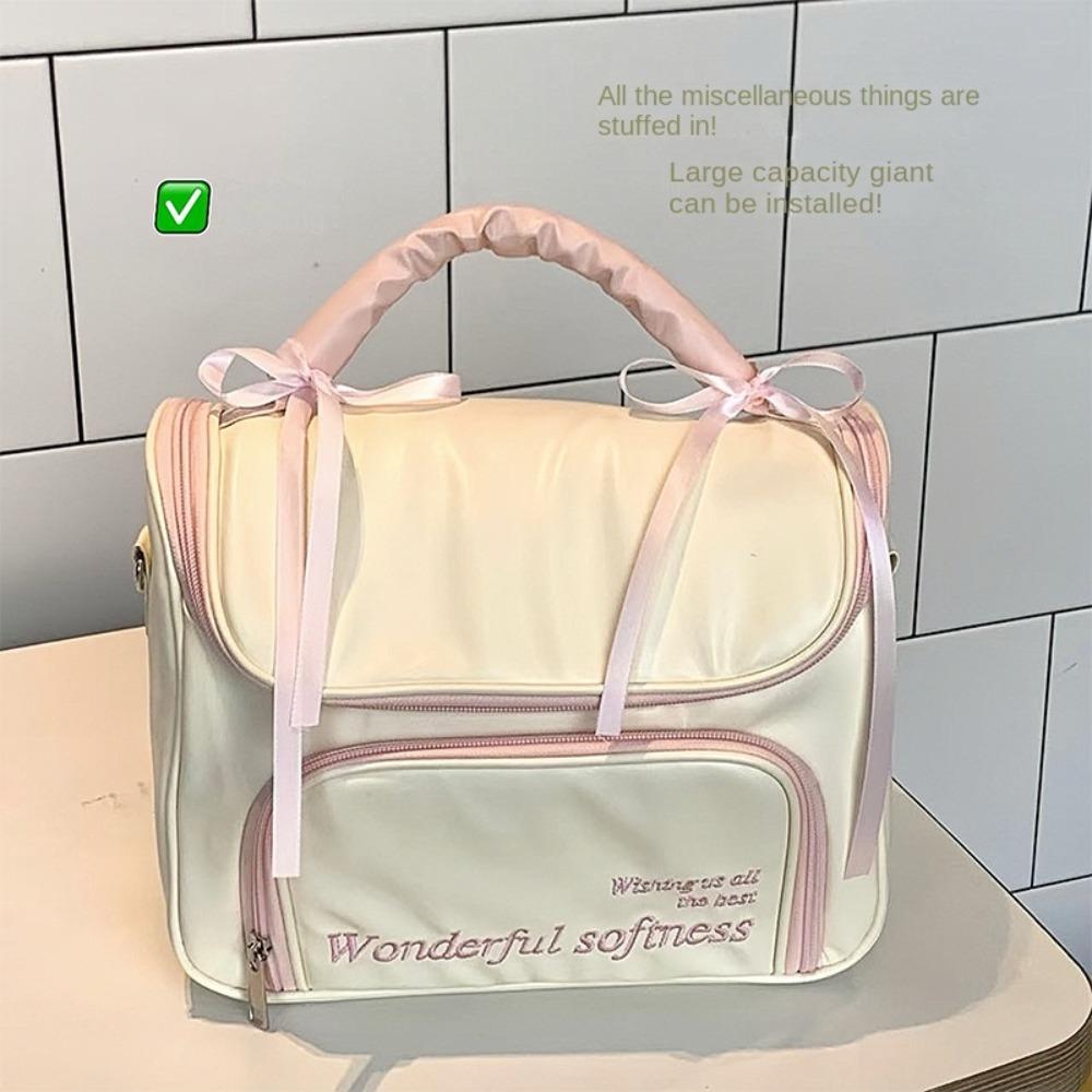 Ballet Style Large Capacity Toiletry Ba Waterproof Washing Storage Bag Women's Makeup Bag  Travel
