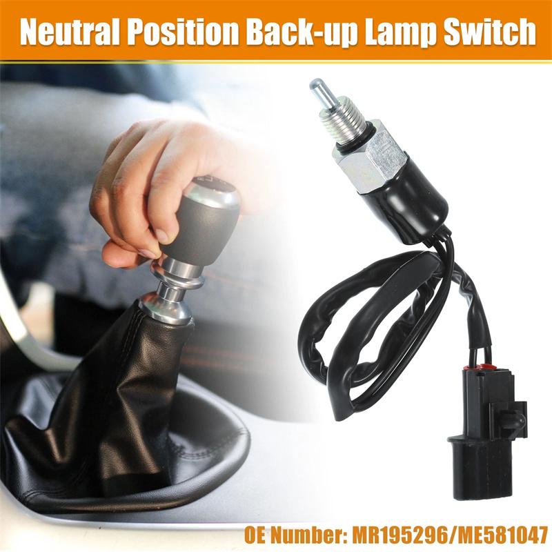 Gearshift Backup Lamp Lights Reverse Switch For Mitsubishi Pajero Ii Iii Triton L200 Montero Sport Shogun Me5 Me581047 one size чёрный
