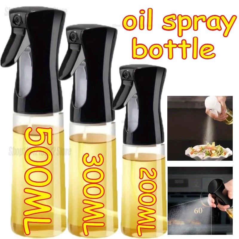 200/300/500ml Oil Spray for Kitchen Oil Nebulizer Dispenser Spray Oil Sprayer Airfryer BBQ Camping Olive OilDiffuser Cooking