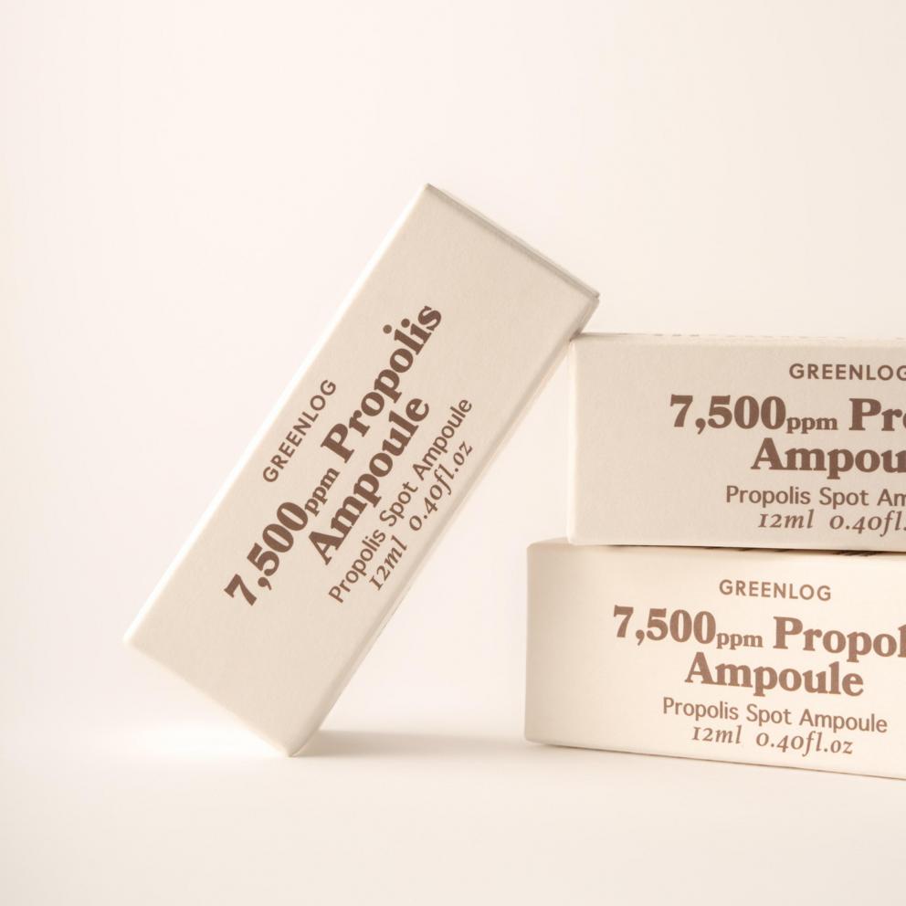 [GREENLOG] Propolis Ampoule for Acne and Soothing Serum, 12ml