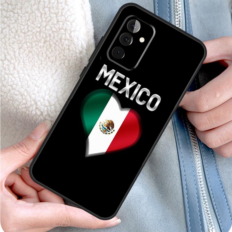 Mexico Flag Art Phone Case For Samsung Galaxy A54 A34 A14 A15 A25 A35 A55 A53 A33 A13 A52 A32 A12 A51 A71