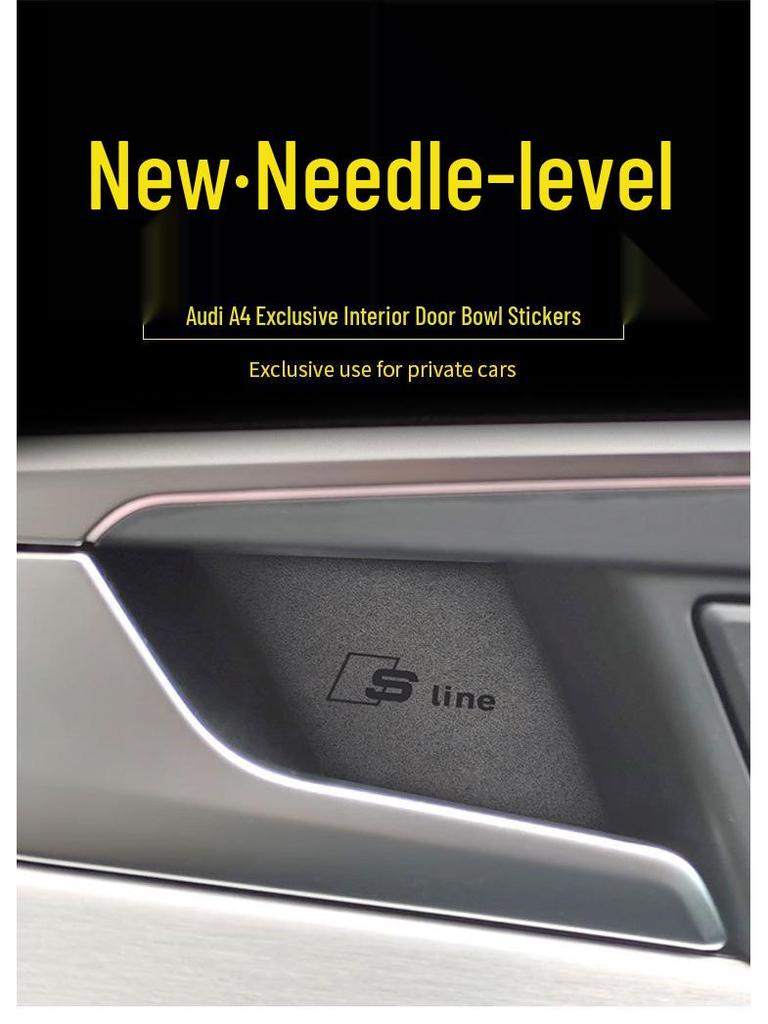 Samolepka proti poškrábání na vnitřní kliku dveří pro Ge A4L A5 A6L Q7 A3L Q5L