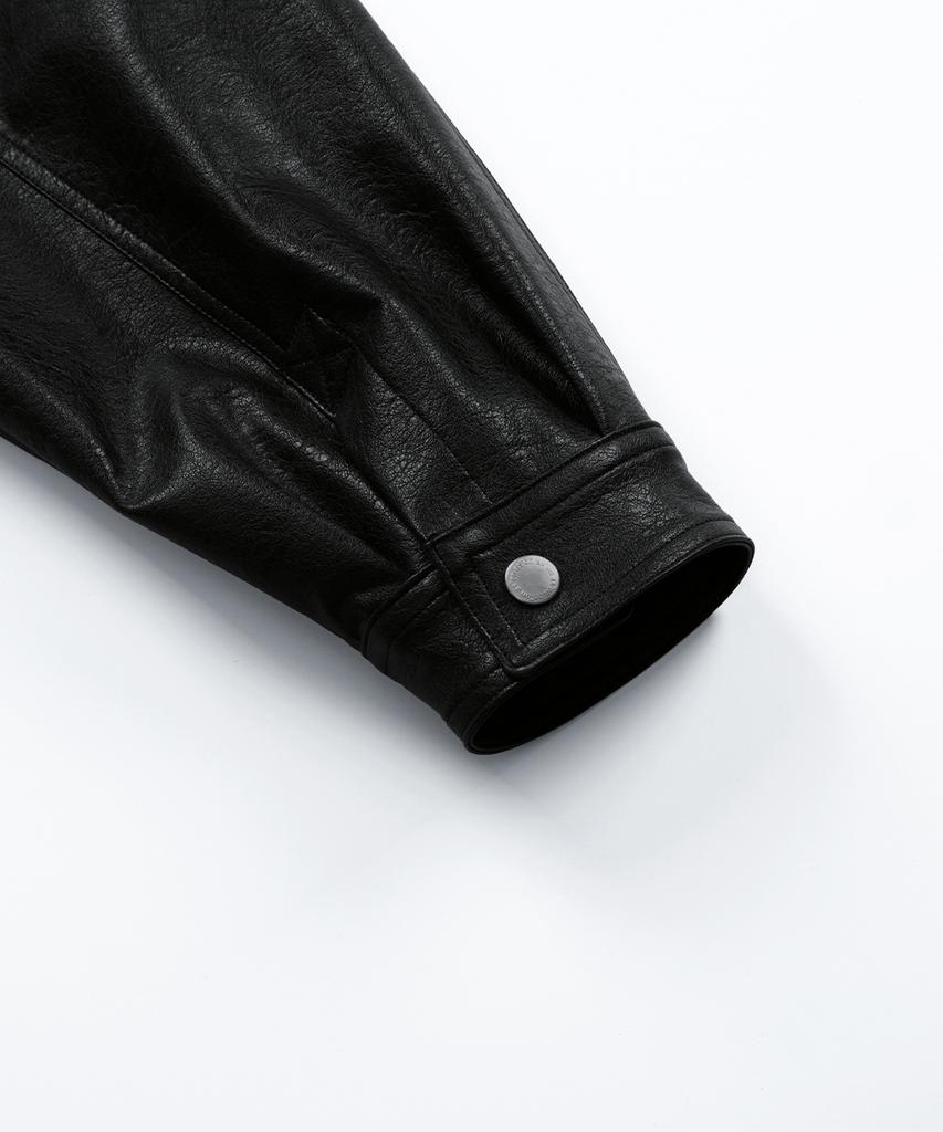 ASON Rilt Leather Jacket / Black