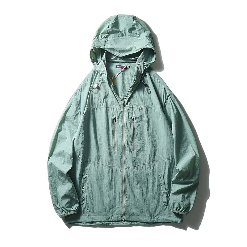 American Mountain Outdoor Ultra-Thin Breathable Sun Protection Clothing Men's Duster Summer Fishing Outwear Export Men's Clothing Wind Shield