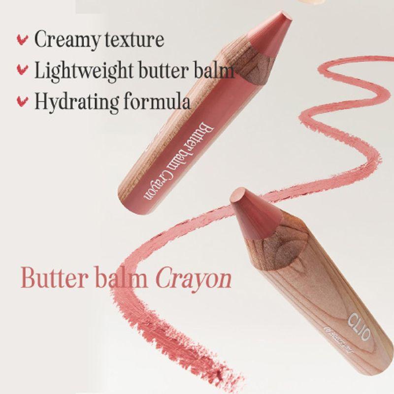 [CLIO] Butter Balm Crayon Set (15 Colors)