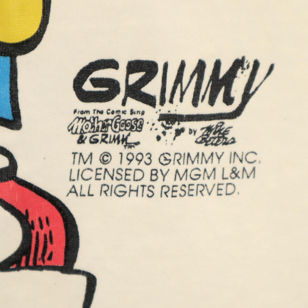 90s Old Mother Goose and Grimm Grimm Short Sleeve T-shirt Men's Used