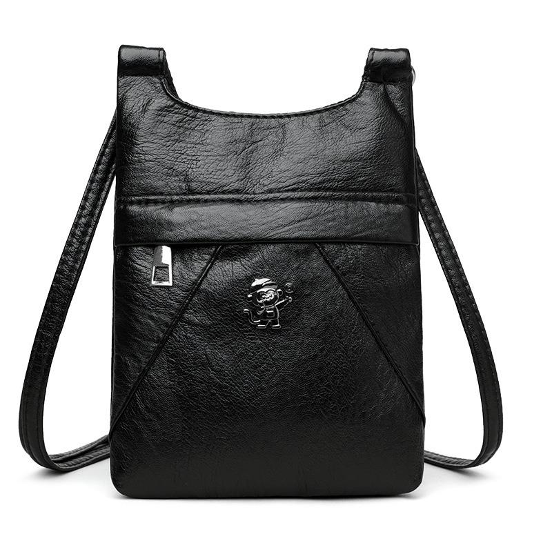 New Textured Multi-compartment Bag Simple Versatile Shoulder Bag Cross-border Messenger Bag Women's Small Bag Mother Bag