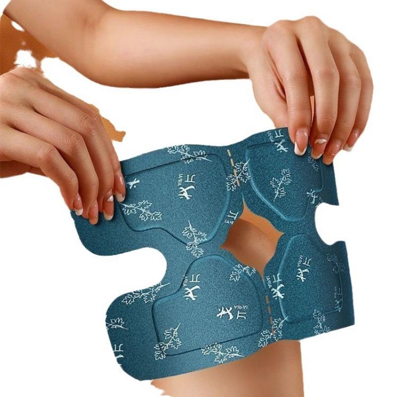 

2PCS/10PCS wormwood knee hot compress sticker steam knee warm self-heating pad knee sticker joint warm sticker old cold leg sticker 2PCS
