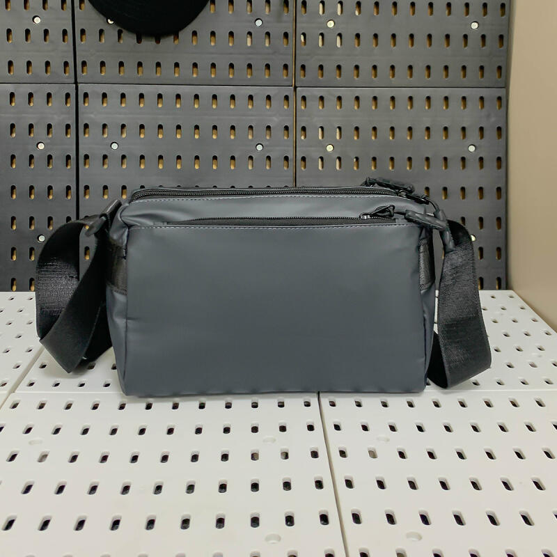 Lightweight Nylon Multi-Layer Shoulder Bag Commuter Crossbody Bag