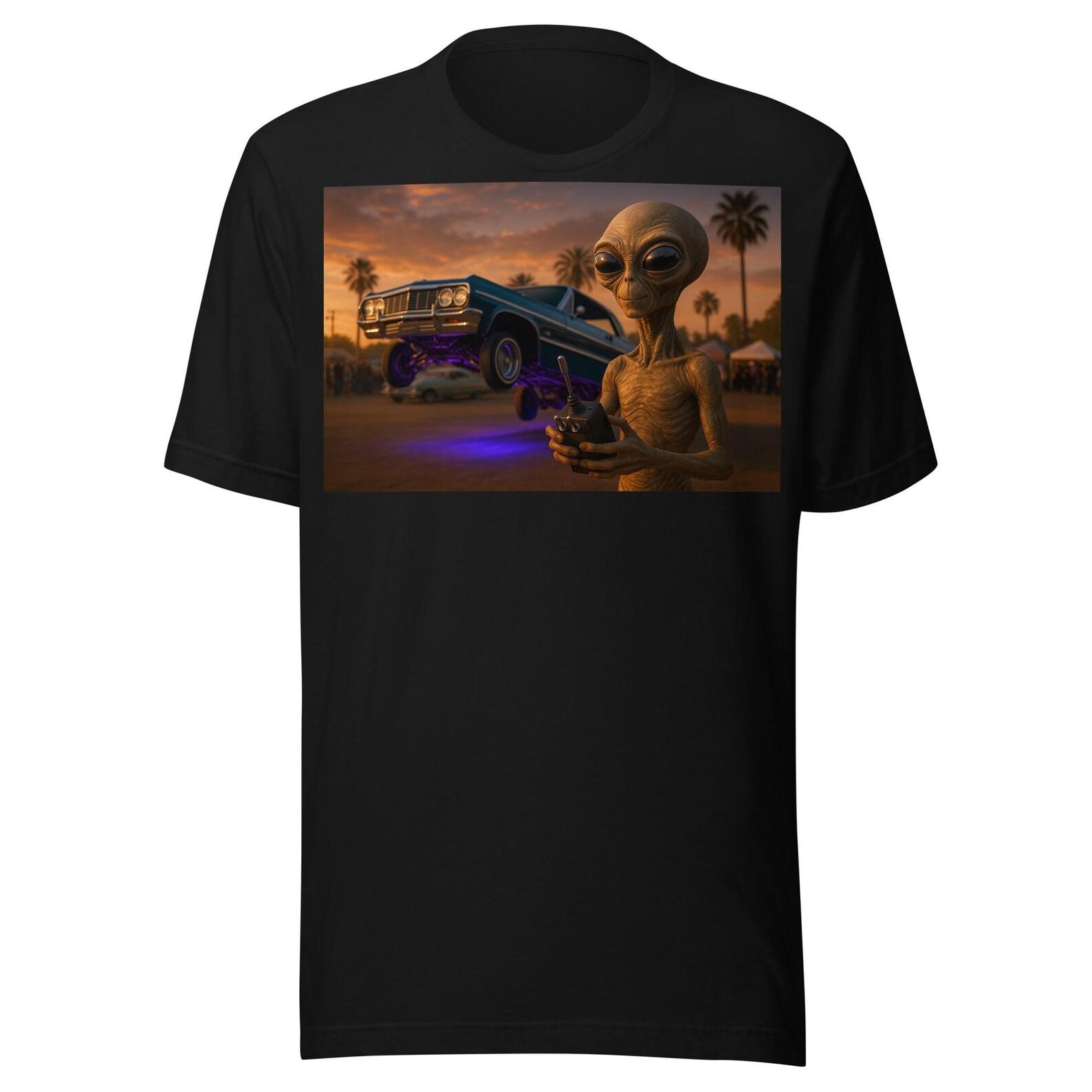 alien lowrider Unisex t-shirt XL