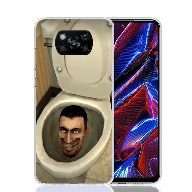 S-Skibidi Toilet Mobile Cell Phone Case For Xiaomi Poco X7 X6 X5 Pro F7 Ultra Redmi 15C 15 13 13C 12 12C 10 10A 10C 9 9A 9C 9T C