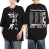 Sabrina Carpenter Grafik T-Shirt Short N Sweet Live auf Tour 2024 T-Shirt Unisex Damenmode Hip Hop Vintage Ästhetik T-Shirts