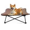 MORISAWA Dog Foldable Dog Camping Cot for Small Keeps Dogs Off the Pet Supplies S X 70 X 20 Cot, Bed, Dogs, Ground, Lightweight, Breathable, (Brown,