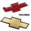 1pcs old 23.3cm 3D ABS Car Front logo Car Front grill Emblem front hood sticker styling Accessories For Chevrolet 08-10 CAPTIVA
