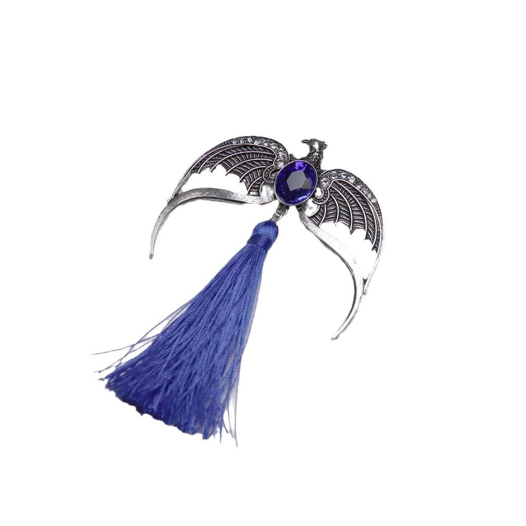 Harry Potter Rhinestone Tassel Brooch & Necklace Pendant