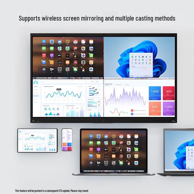 Lenovo BM86ts 86-inch 4K Interactive Flat Panel for Conferences (CN version)