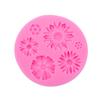 3D Sunflower Silicone Mold Non-Stick Fondant Chocolate Candy Mold Temperature-resistant Baking Molds Food Grade Cake Craft Tools