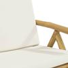 Garden Chairs 4 pcs Adjustable Foldable with Cushions Bamboo