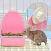 Hanging Design Pet Cage Feeder Anti Spill Small Animals Food Dispenser Steady Pet Food Bowl  Rabbit