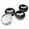 4pcs BAT Logo Emblem Badge Car Wheel Center Caps 65MM (56MM ID) Wheels Hub Cap Rim Hubcaps Cover Replace Car Styling Accessories