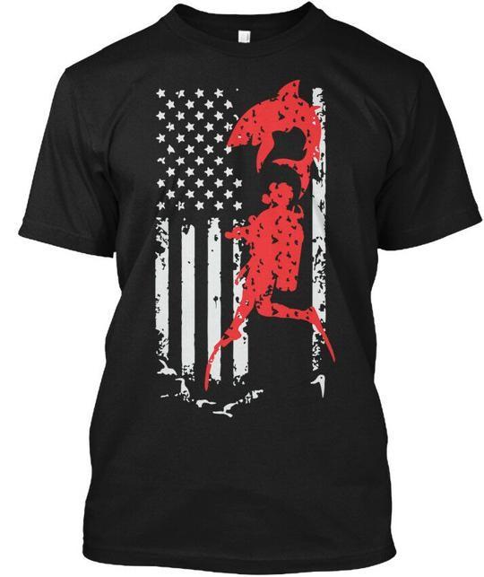 Us Scuba Diver Tee T-Shirt L