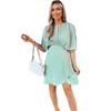 AX Paris Womens/Ladies Ruched Shoulders Batwing Sleeve Mini Dress