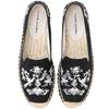 2021 Zapatillas Mujer Espadrille 2021 Sapatos Espadrilles Embroider Shoes Comfortable Ladies Womens Casual Flax Hemp Fashion
