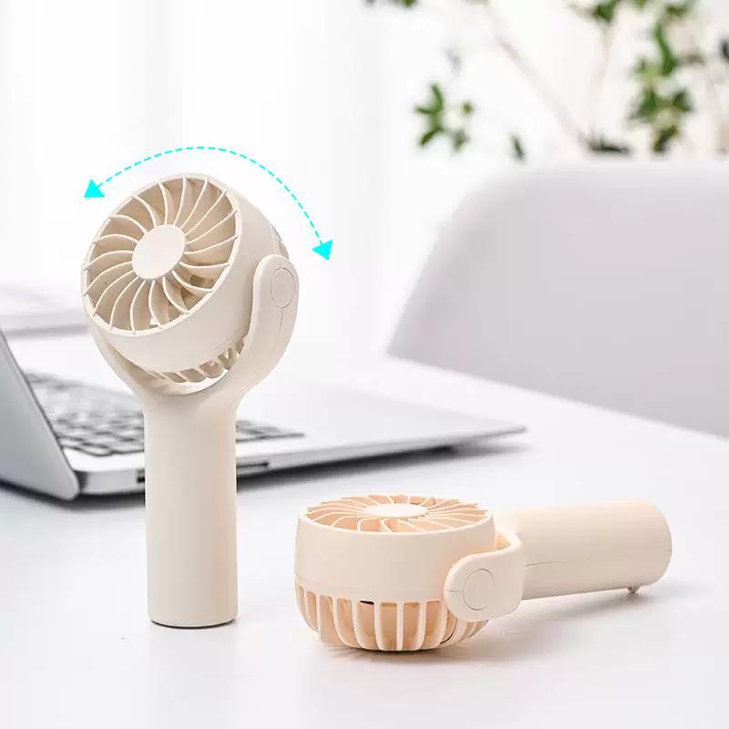 New Handheld Small Fan with Charging, Low Noise, Desktop Portable Fan, Gift Portable Mini Fan