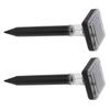 Mole Repellent Ultrasonic Solar Powered 2pcs Safe Portable Durable Vole Repeller For Garden