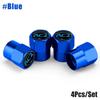 4Pcs/Set Car Wheel Tire Valve Caps Metal Stem Cover For w333 RCZ 307 207 208 2008 Auto Accessories 333w