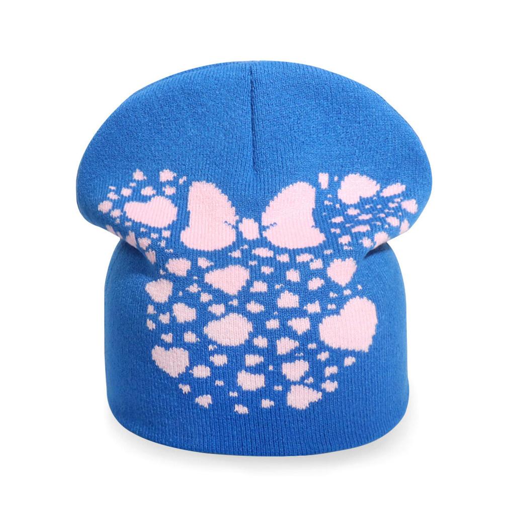 Micky Maus Strickmütze für Winterwärme mit kuscheligem Acrylgewebe für Outdoor-Aktivitäten