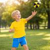 Weicher Plüsch Mehrpanel-Ball Langlebiges Leichtes Kuscheltier Geeignet für Indoor-Spiel und Sensorische Aktivitäten für Kinder und Haustiere