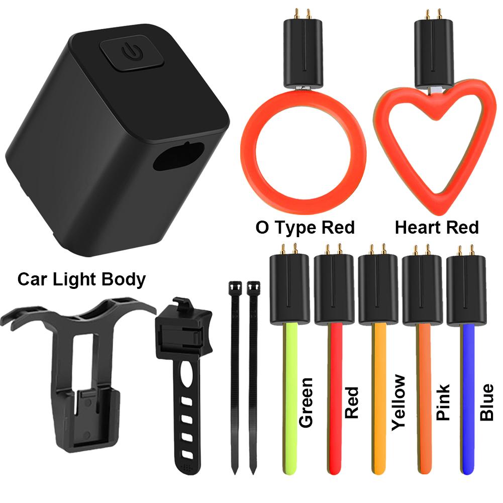 Bike Rear Light Photon Drop Safety Warning Lamp USB Rechargeable LED Motorcycle Taillight Waterproof MTB Road Bike Rear Lamp