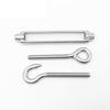 Stainless Steel 304 Adjust Chain Rigging Hooks & Eye OC OO CC Type Turnbuckle Wire Rope Tension Device