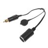DC12V 24V EU Stecker für BMW Hella Motorrad Ladegerät Auto Zigarettenanzünder Adapter