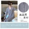 Narebualo Cietupoop Lapel Front Striped Sanded Long Loose Solid Sleepwear for and Winter Women's V-Neck Pajamas, Button-Up Opening, Print, Sleeves,